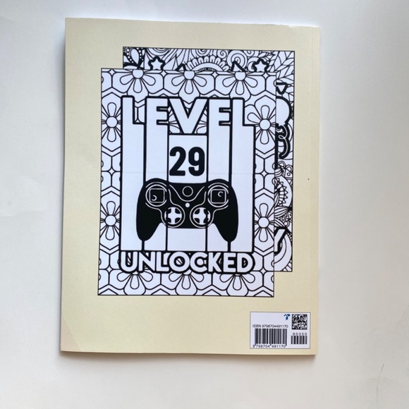 Coloring books 29th birthday - Picture 3 of 5